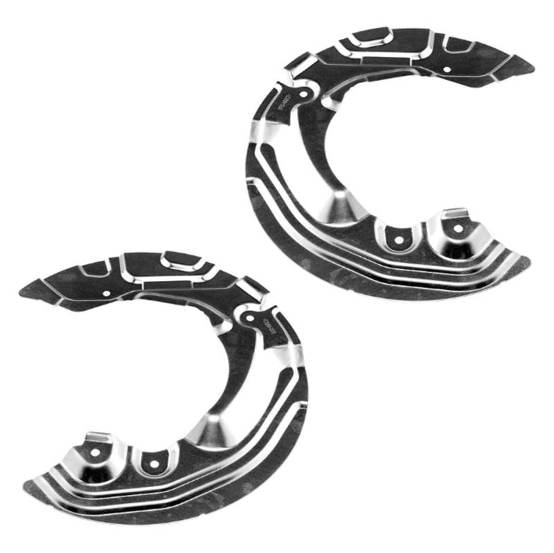 2x Ankerblech Spritzblech Vorderachse links rechts von AJS Parts