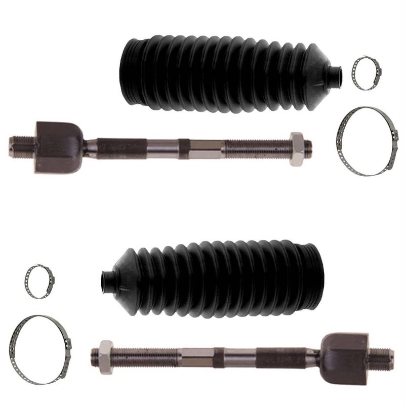 2x Axialgelenk 2x Lenkmanschette Spannbändern Vorderachse für Mini R50 R53 + Cabriolet R52 von AJS Parts