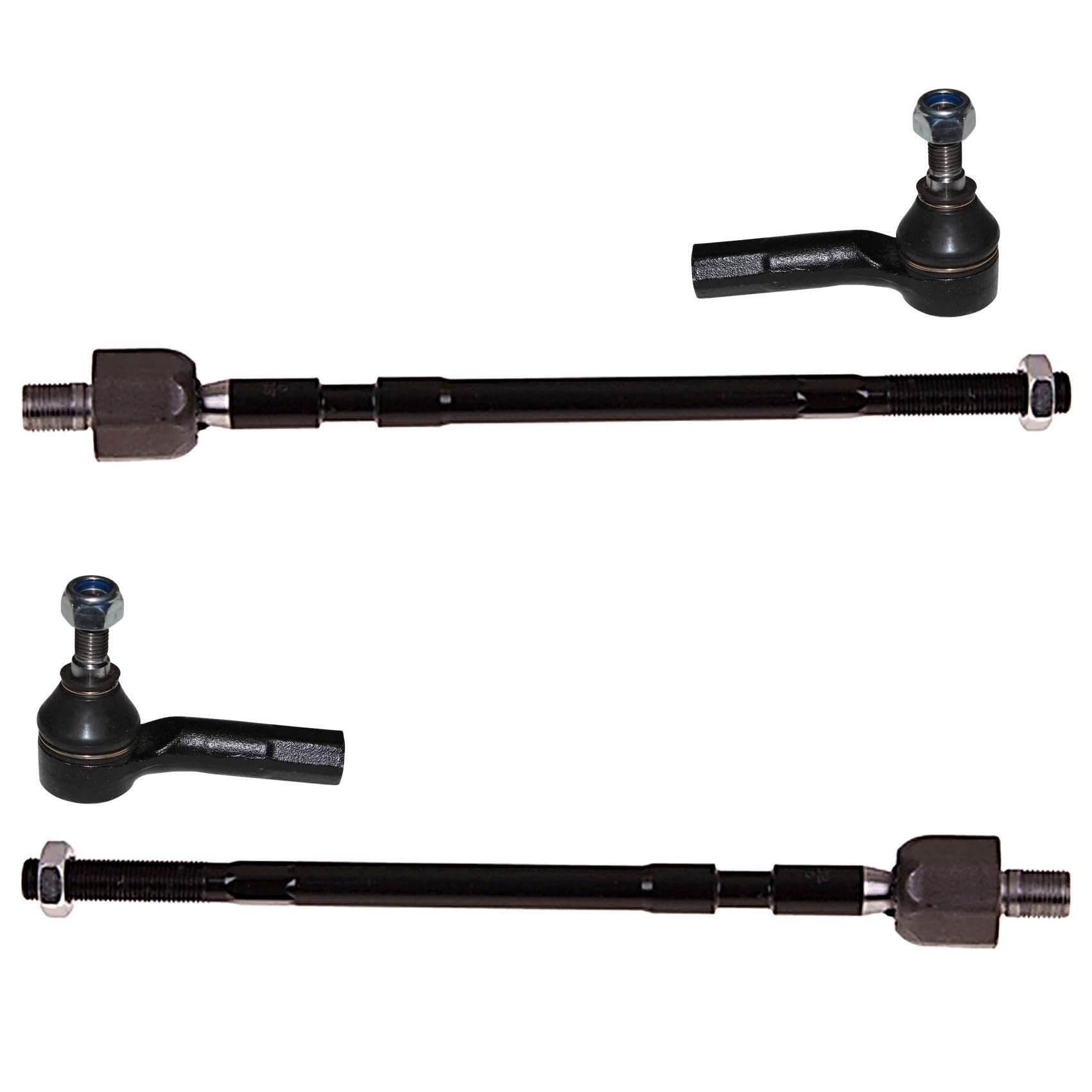 2x Axialgelenk 2x Spurstangenkopf Vorderachse links rechts 2x Axialgelenk 2x Spurstangenkopf Vorderachse links rechts von AJS Parts