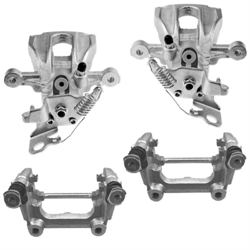 2x Bremssattel 2x Bremssattelhalter Hinterachse für Mondeo MK3 B5Y Stufenheck B4Y von AJS Parts