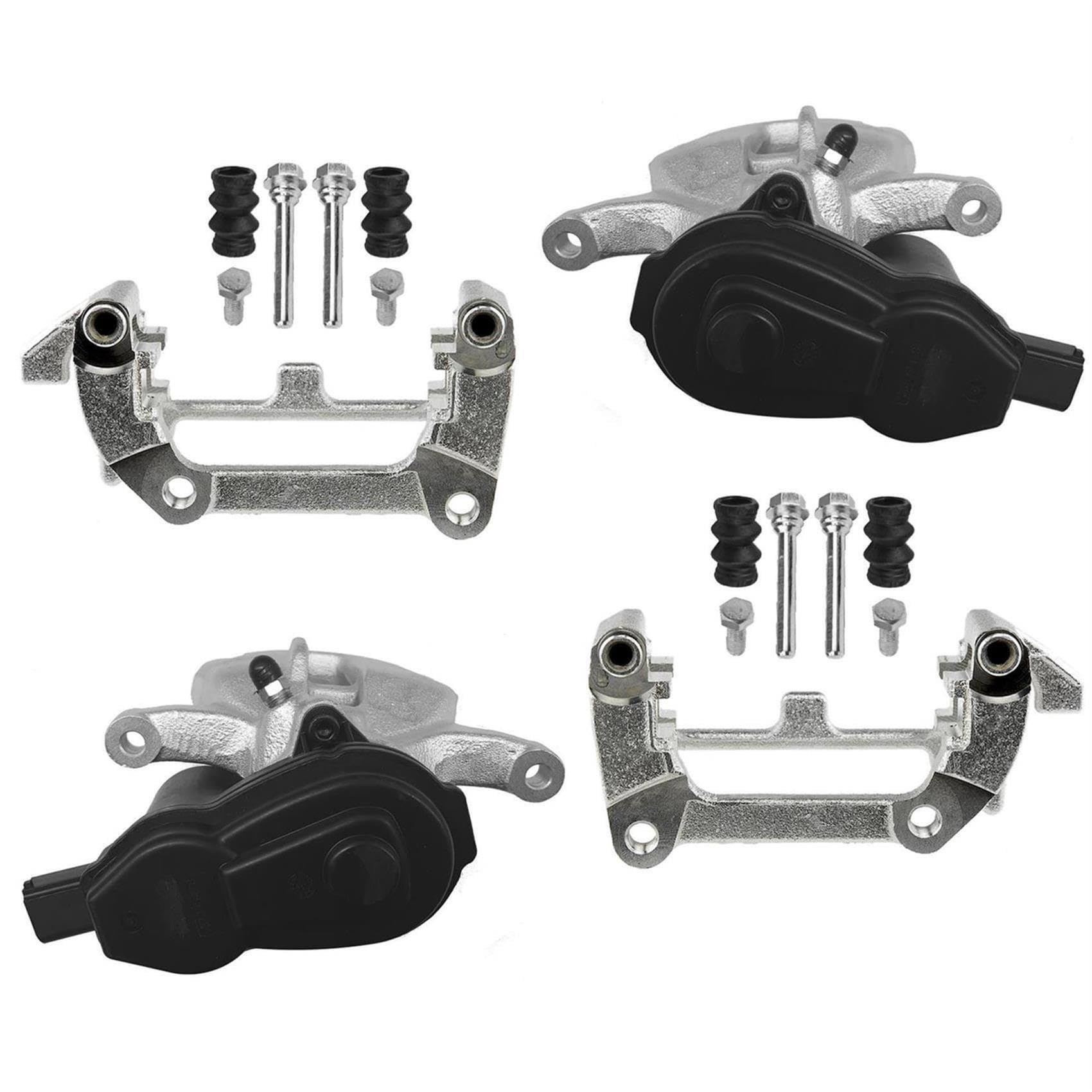 2x Bremssattel 2x Bremssattelhalter Hinterachse links rechts 2x Bremssattel 2x Bremssattelhalter Hinterachse links rechts von AJS Parts