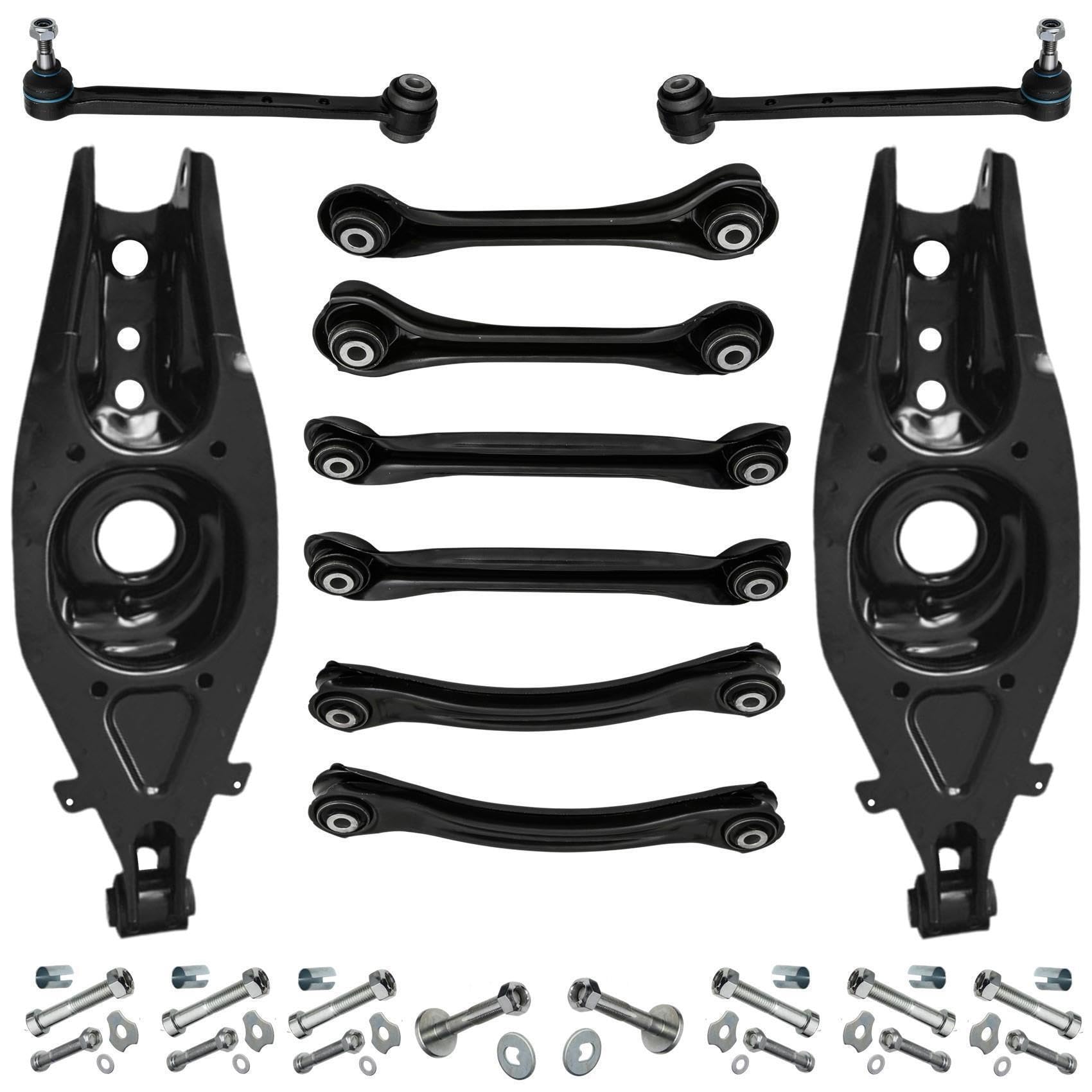 2x Federaufnahme1x Querlenker Satz Schrauben Hinterachse oben unten links rechts 2x Federaufnahme1x Querlenker Satz Schrauben Hinterachse oben unten links rechts von AJS Parts