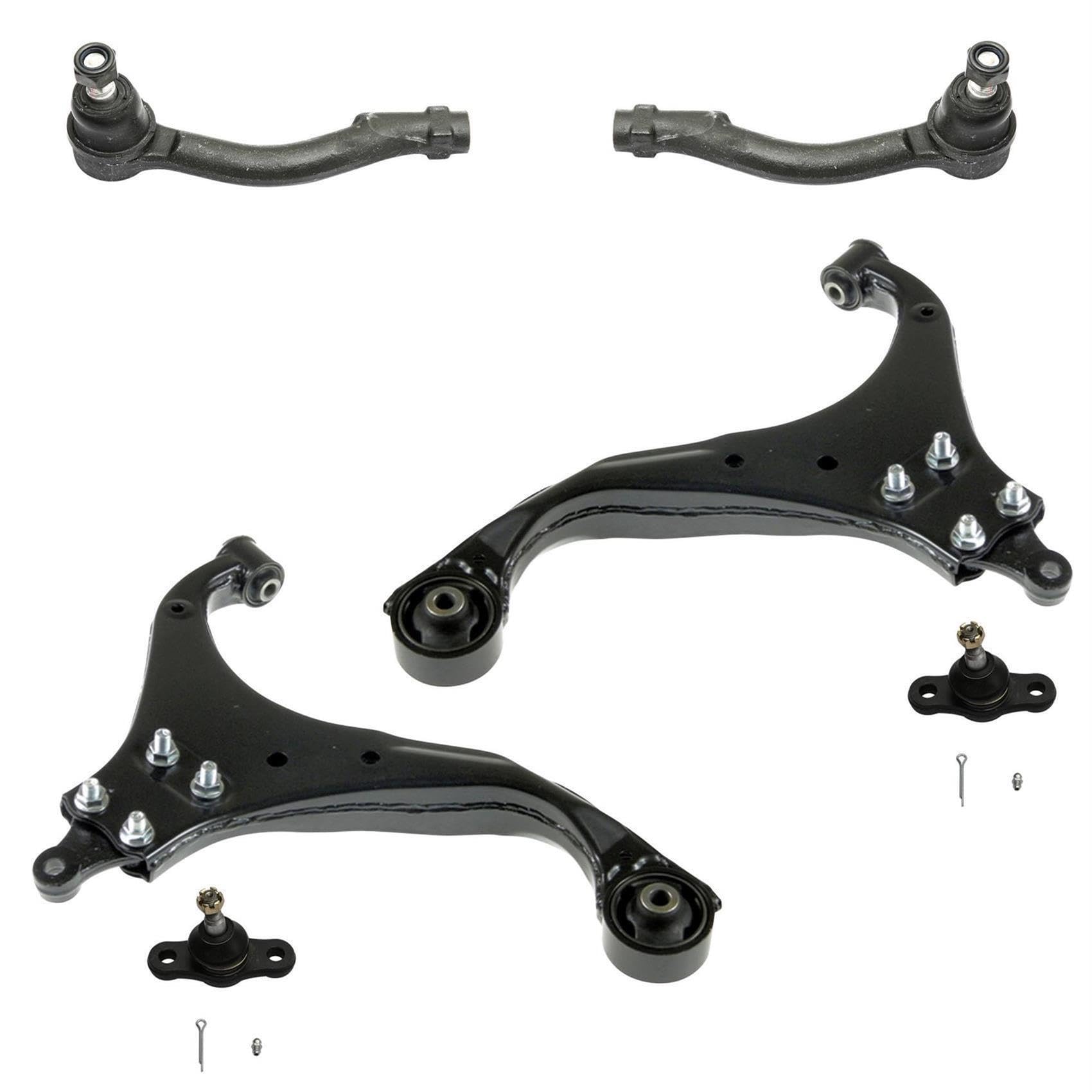 2x Querlenker 2x Traggelenk 2x Spurstangenkopf Vorderachse für Tucson JM für Sportage JE KM 2x Querlenker 2x Traggelenk 2x Spurstangenkopf Vorderachse für Tucson JM für Sportage JE KM von AJS Parts