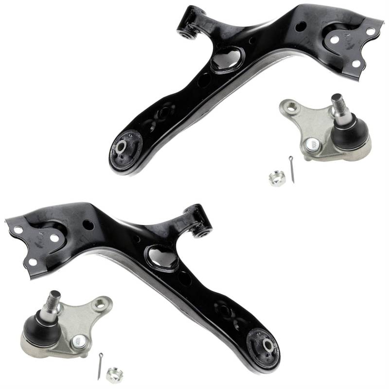 2x Querlenker 2x Traggelenk Vorderachse links rechts unten für RAV4 III A3 für RAV4 IV A4 für NX (Z1) von AJS Parts