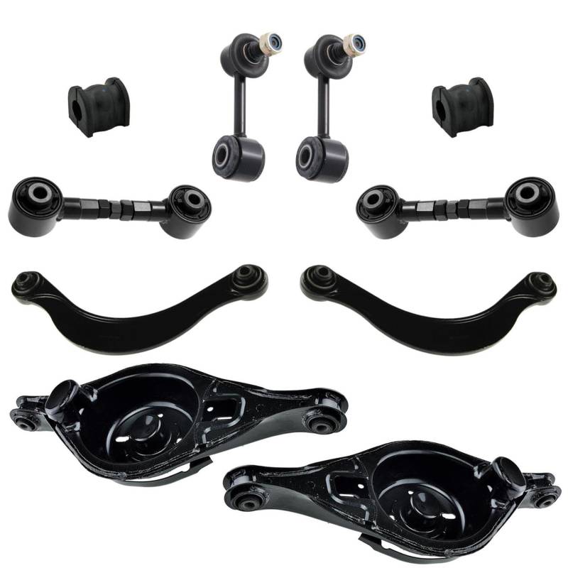 2x Federaufnahme 4x Querlenker 2x Koppelstange 2x Lagerung Hinterachse für Mazda6 GG + Stufenheck für Station Wagon GY von AJS Parts