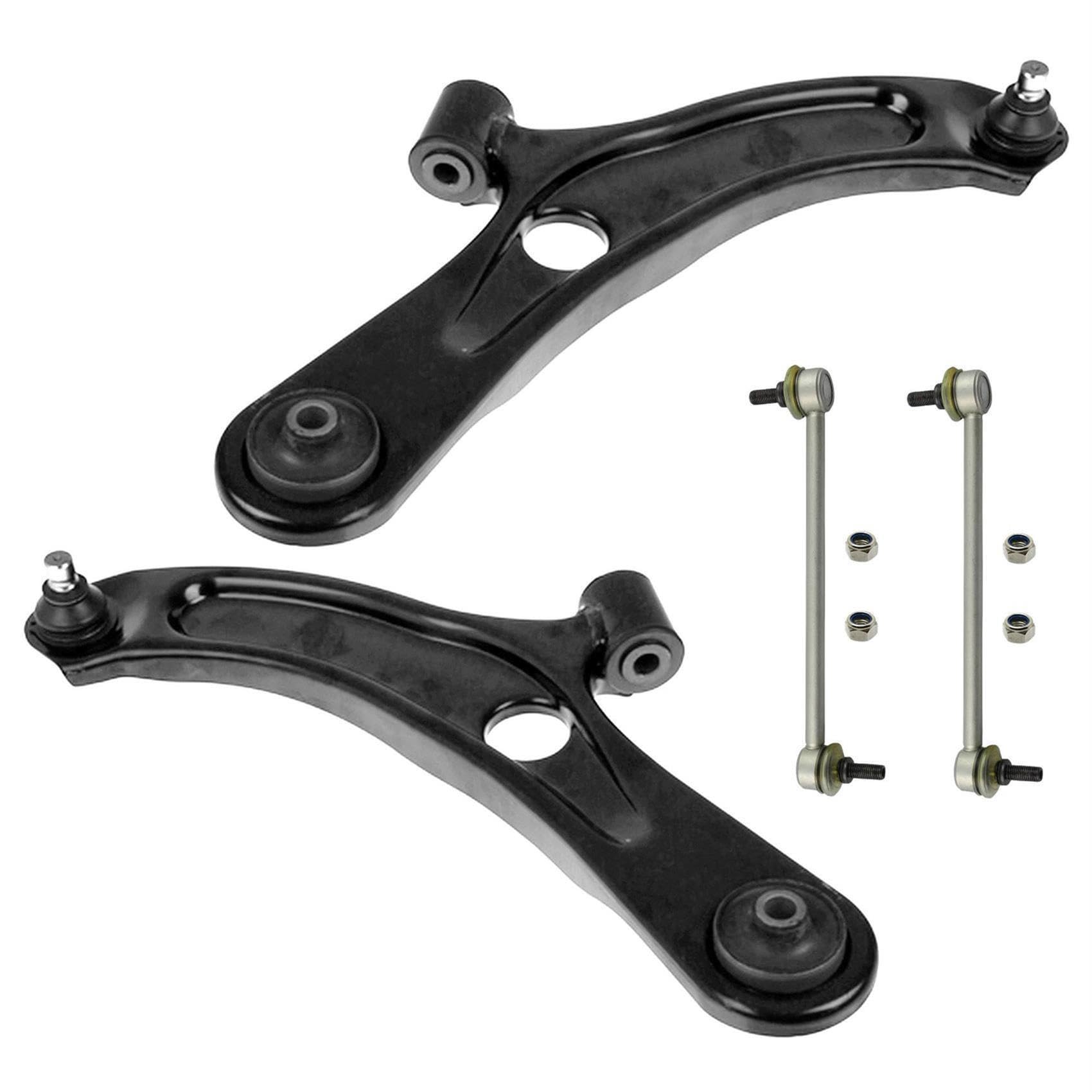 2x Querlenker Traggelenk 2x Koppelstange Vorderachse links rechts 2x Querlenker Traggelenk 2x Koppelstange Vorderachse links rechts von AJS Parts