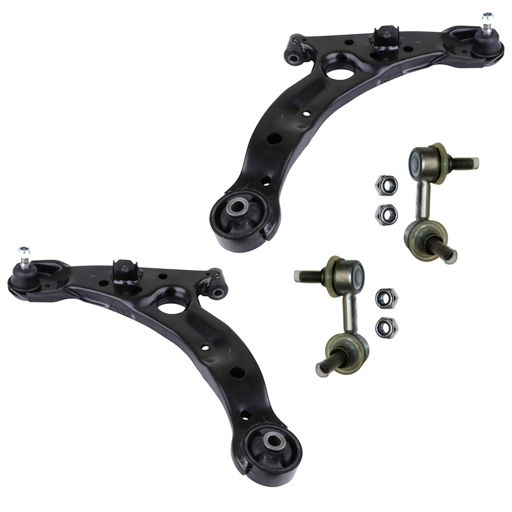2x Querlenker Traggelenk 2x Koppelstange Vorderachse links rechts 2x Querlenker Traggelenk 2x Koppelstange Vorderachse links rechts von AJS Parts