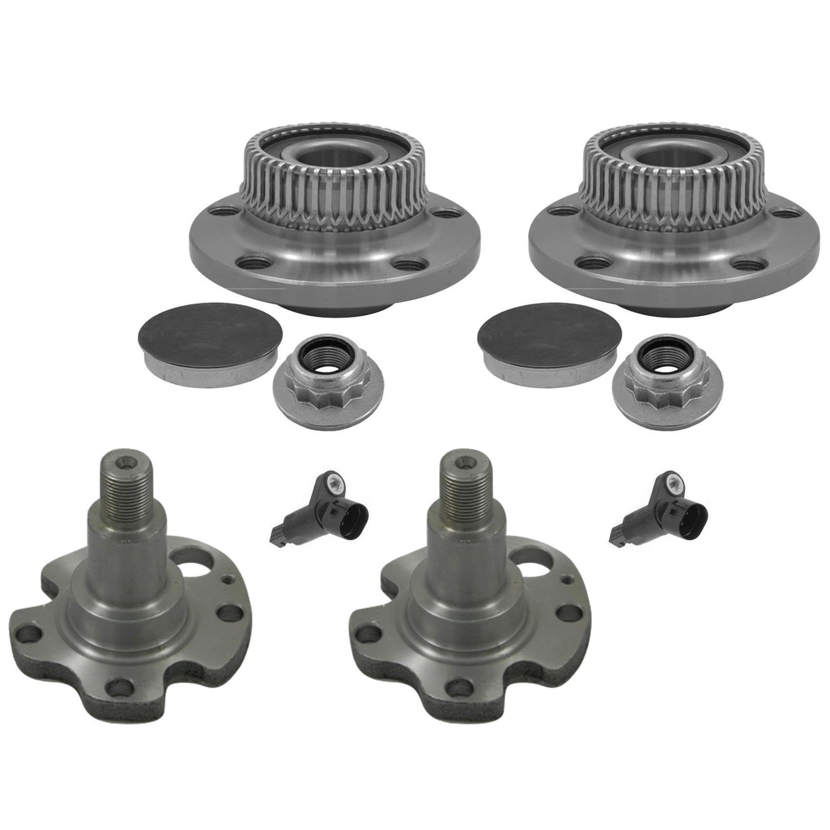 2x Radlager 2x Achszapfen 2x ABS-Sensor Hinterachse links rechts 5x100 2x Radlager 2x Achszapfen 2x ABS-Sensor Hinterachse links rechts 5x100 von AJS Parts