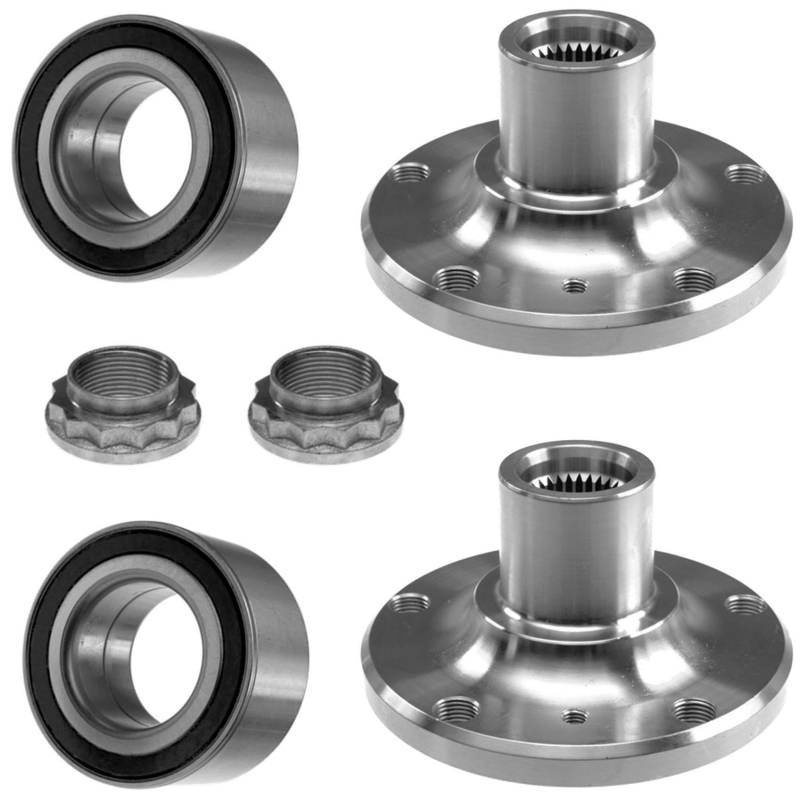 2x Radlager 2x Radnabe Vorderachse links rechts für B_M_W X5 E53 von AJS Parts