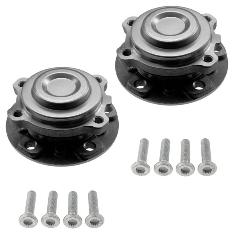 2x Radlager Radnabe Vorderachse für BMW5 F10 F11 F07 für BMW6 F12 F13 F06 für BMW7 F01 F02 F03 F04 für BMW X3 F25 von AJS Parts