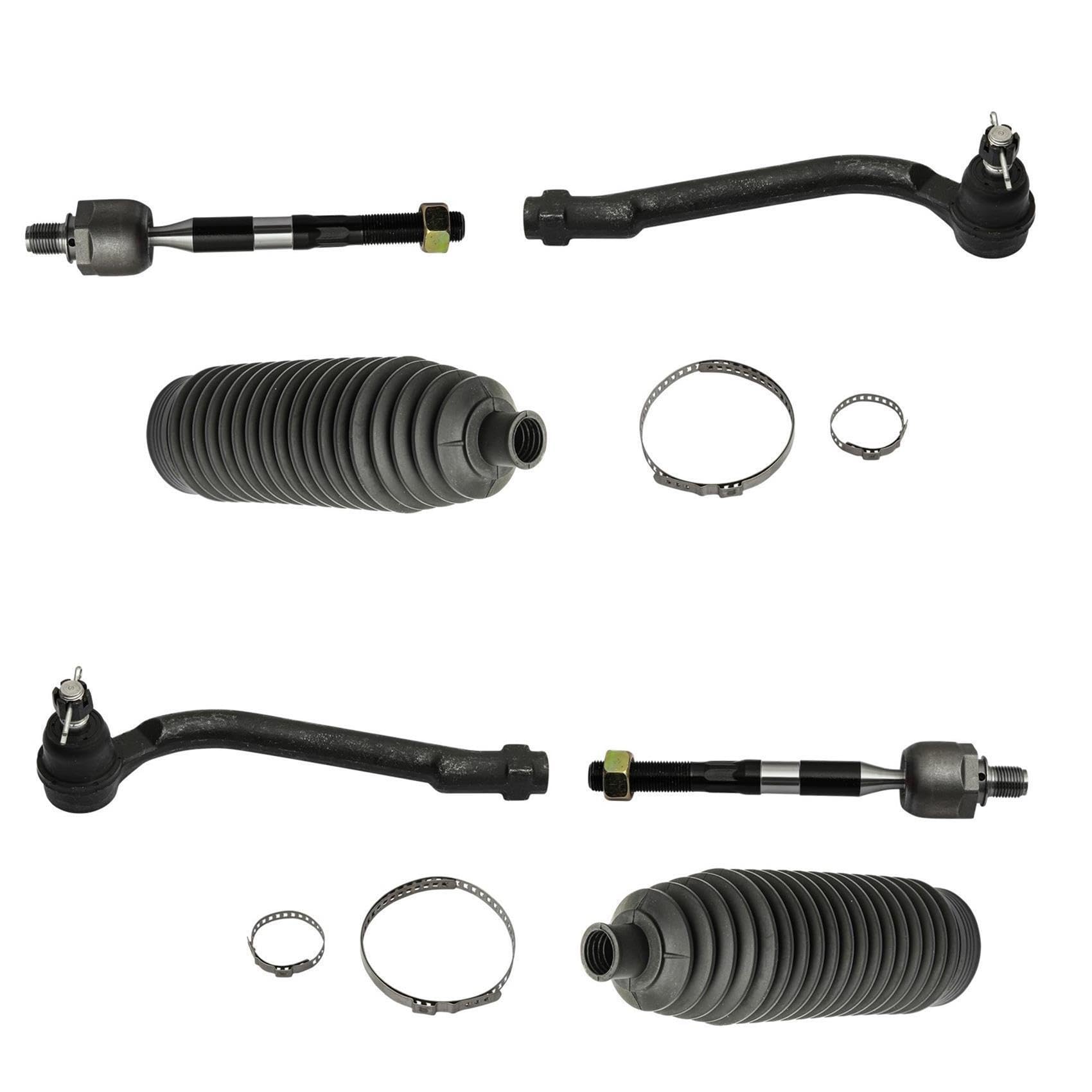 2x Spurstange 2x Lenkmanschette Spannbändern Vorderachse links rechts 2x Spurstange 2x Lenkmanschette Spannbändern Vorderachse links rechts von AJS Parts