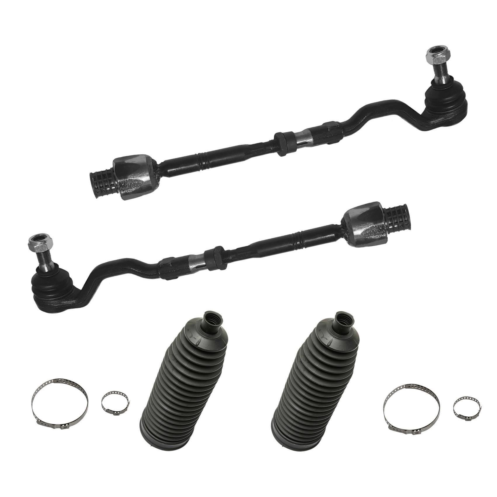 2x Spurstange 2x Lenkmanschette Vorderachse für BMWX3 E83 2x Spurstange 2x Lenkmanschette Vorderachse für BMWX3 E83 von AJS Parts