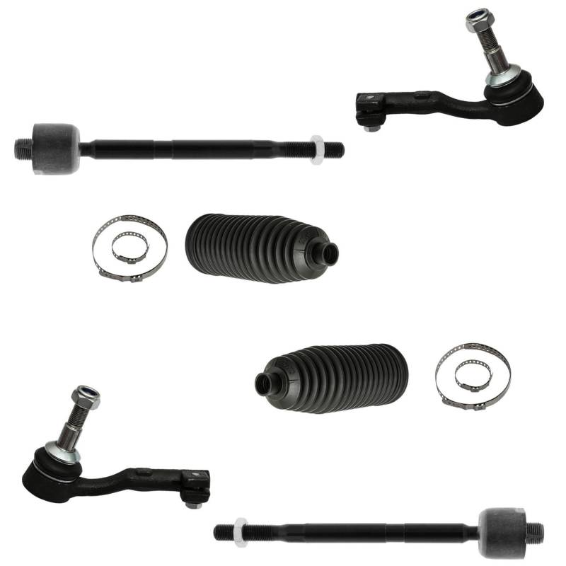 2x Spurstange Lenkmanschette vorne links rechts für E81 E82 E84 E87 E88 E90 E91 E92 E93 nur für TRW-Lenkung von AJS Parts