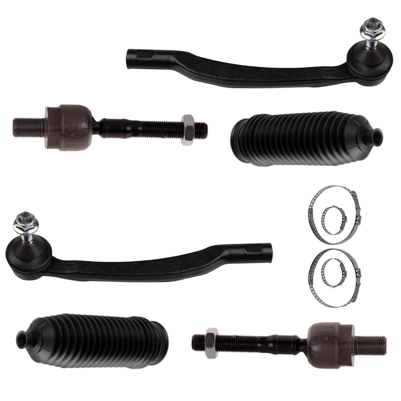 2x Spurstange 2x Lenkmanschette Spannbänder Vorderachse für Volvo XC70 Cross Country XC90 I 2x Spurstange 2x Lenkmanschette Spannbänder Vorderachse für Volvo XC70 Cross Country XC90 I von AJS Parts