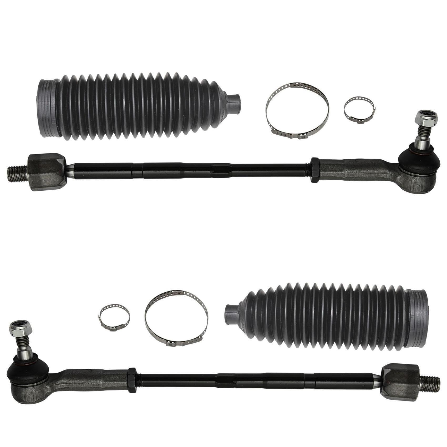 2x Spurstangenkopf 2x Axialgelenk 2x Lenkmanschette Vorderachse links rechts 2x Spurstangenkopf 2x Axialgelenk 2x Lenkmanschette Vorderachse links rechts von AJS Parts