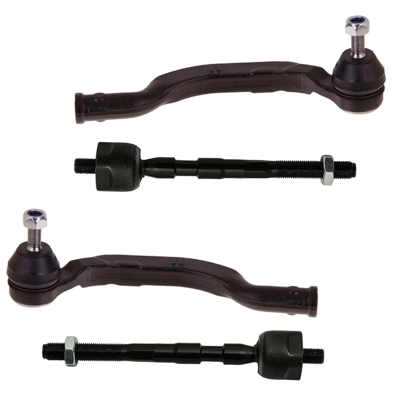 2x Spurstangenkopf 2x Axialgelenk Vorderachse links rechts 2x Spurstangenkopf 2x Axialgelenk Vorderachse links rechts von AJS Parts
