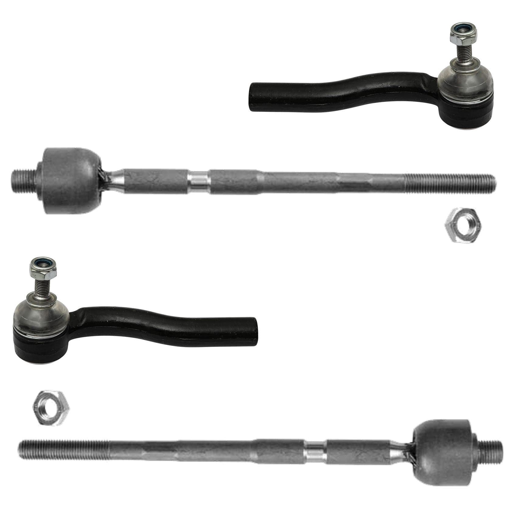 2x Spurstangenkopf 2x Axialgelenk Vorderachse links rechts 2x Spurstangenkopf 2x Axialgelenk Vorderachse links rechts von AJS Parts