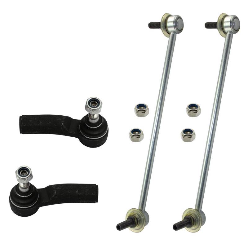 2x Spurstangenkopf 2x Koppelstange Vorderachse links rechts von AJS Parts