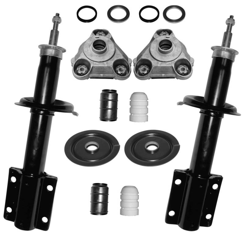 AJS Parts Stoßdämpfer Vorderachse Schwarz für Ducato Boxer Jumper 244 von AJS Parts