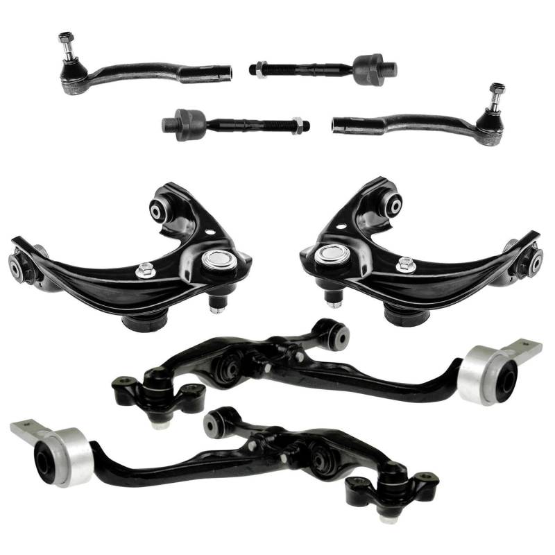 4x Querlenker oben unten 2x Spurstange Vorderachse für Mazda6 GH Sport GH Sport Kombi GH von AJS Parts