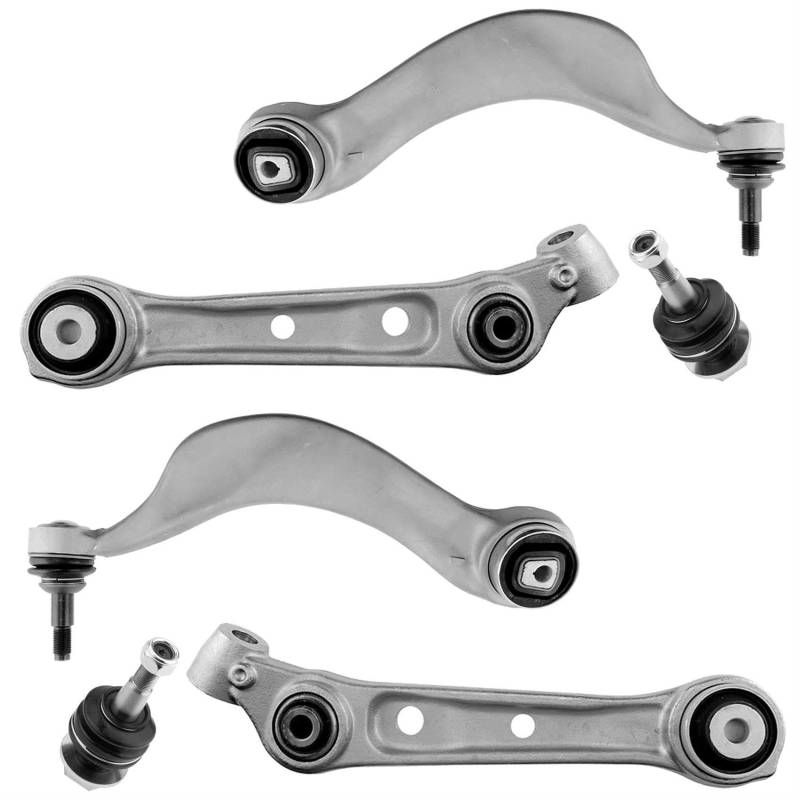 4x Querlenker Zugstrebe Vorderachse 2x Traggelenk für BMW5 Gran Turismo F07 für BMW7 F01 F02 F03 F04 von AJS Parts