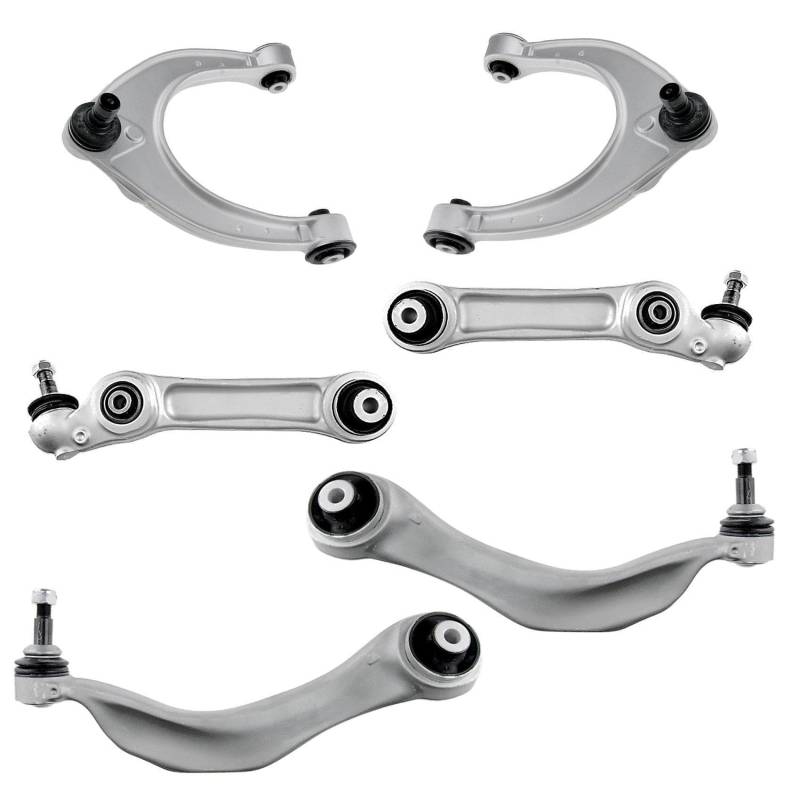 6x Querlenker Satz Vorderachse für BMW5 F10 + Touring F11 für BMW6 F12 F13 + Gran Coupe F06 von AJS Parts