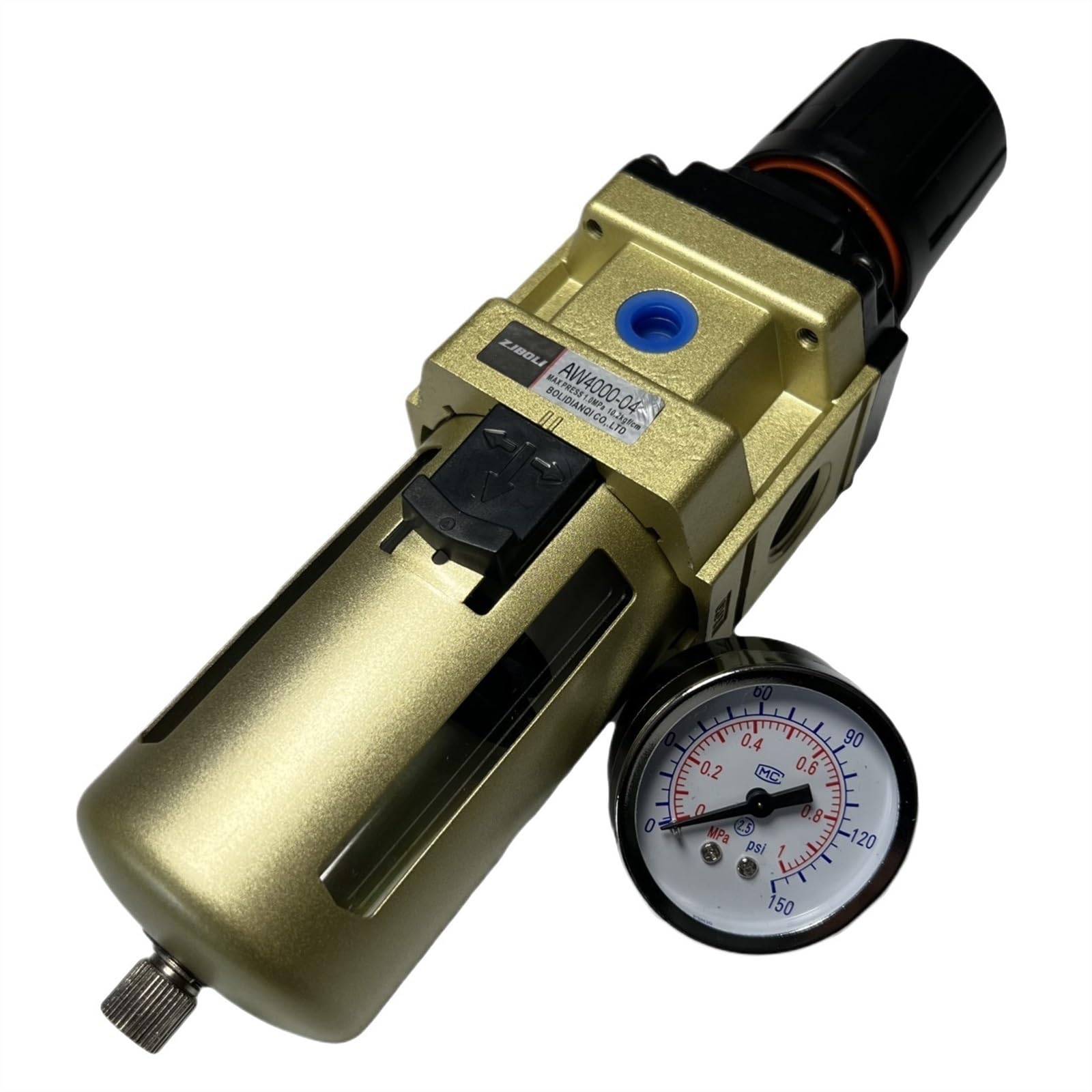 Luftquellenprozessor AW4000 Öl-Wasser-Trennfilter, Druckreglertyp, einteilig, mit Luftdruck(3/4") von AKDDNZX