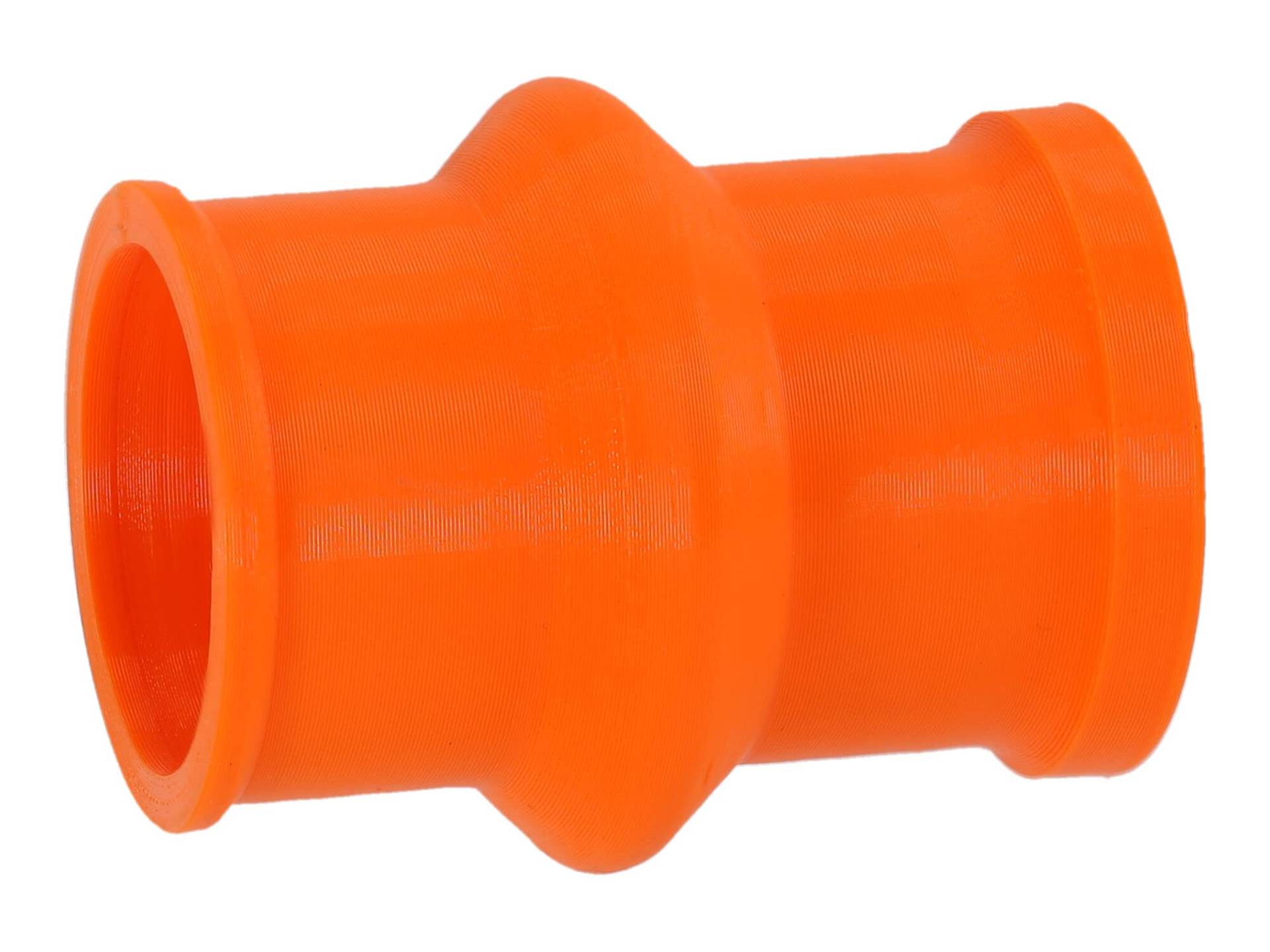 AKF Ansaugmuffe Orange, 3D-Druck, für Gehäusemittelteil Original auf Vergaser - für S51, S50, S70, S53, S83 von AKF
