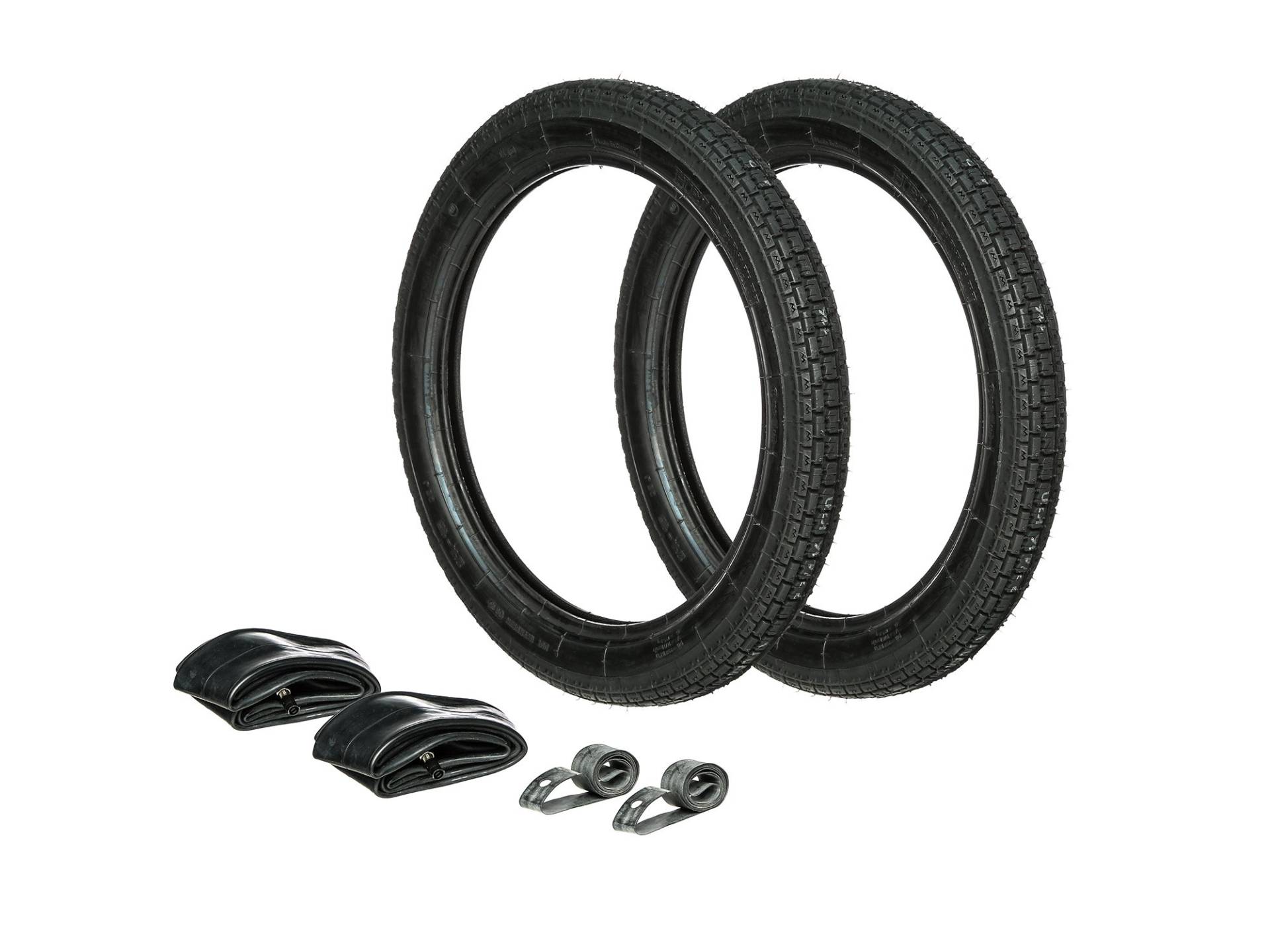 AKF Set: 2x Reifen 2.75 x 16 Heidenau K30 + 2x Schläuche + 2x Felgenband AKF Set: 2x Reifen 2.75 x 16 Heidenau K30 + 2x Schläuche + 2x Felgenband von AKF