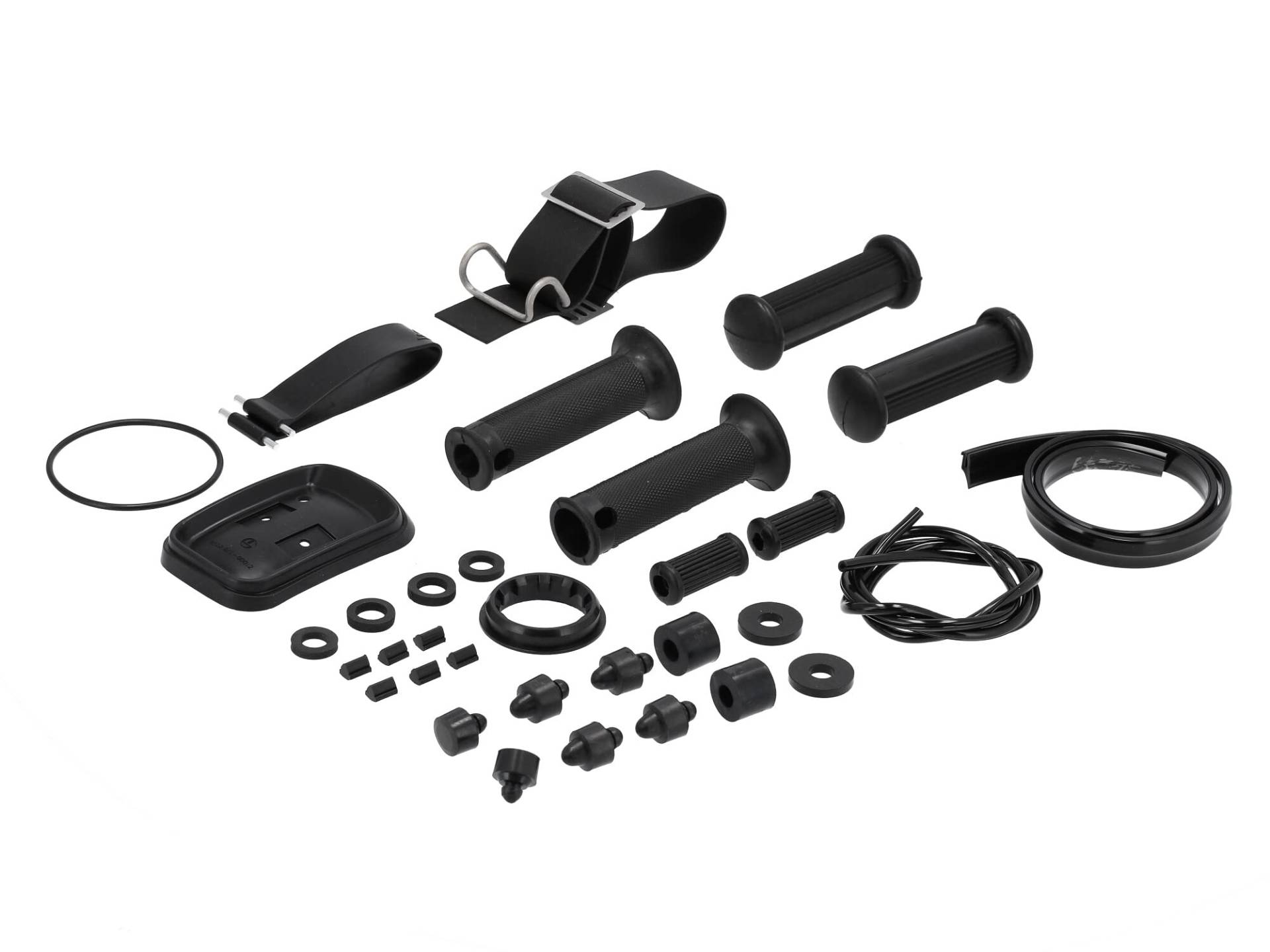 Set: Gummiteile für komplettes Fahrzeug, Schwarz - für Simson SR4-2 Star, SR4-3 Sperber, SR4-4 Habicht Set: Gummiteile für komplettes Fahrzeug, Schwarz - für Simson SR4-2 Star, SR4-3 Sperber, SR4-4 Habicht von AKF