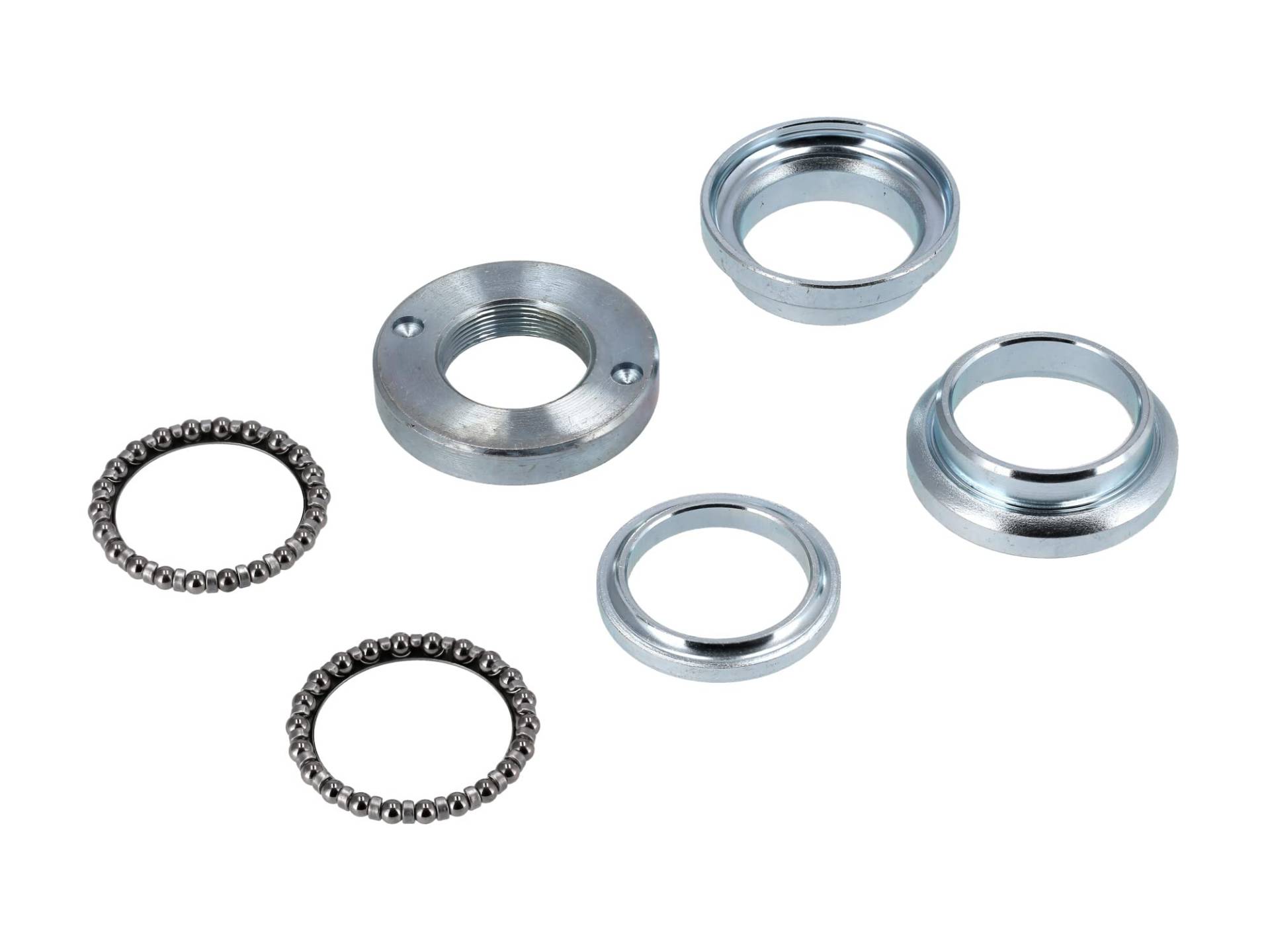AKF Set: Lenkungslagersatz komplett, 6-teilig - für Simson SR2, SR2E AKF Set: Lenkungslagersatz komplett, 6-teilig - für Simson SR2, SR2E von AKF