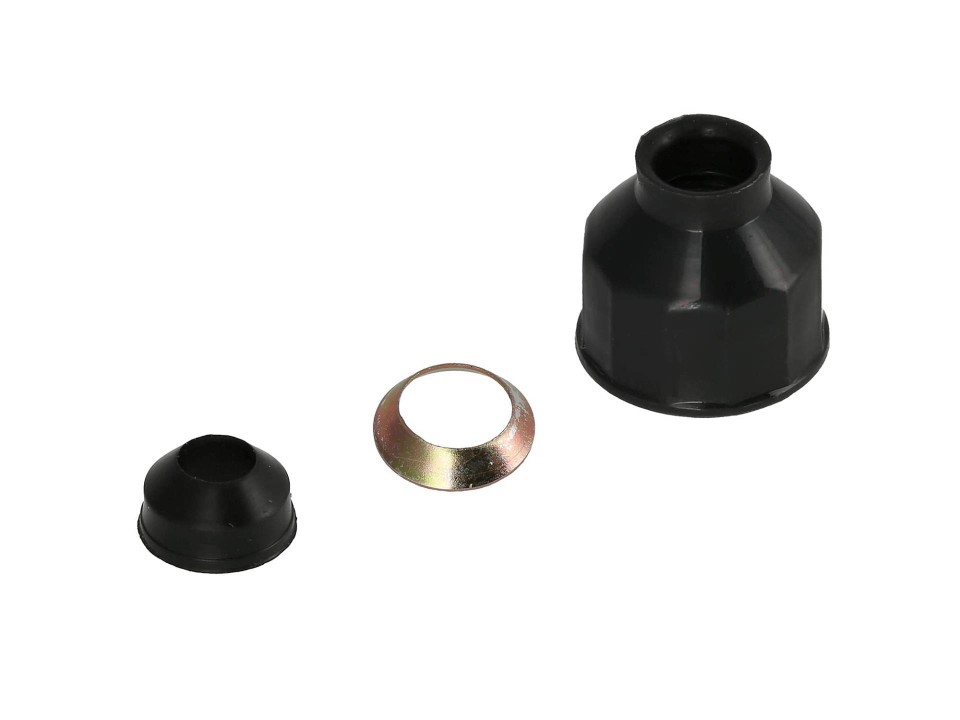 Set: Überwurfmutter + Hülse + Kabeldurchführung für Zündspule 6V + 12V Set: Überwurfmutter + Hülse + Kabeldurchführung für Zündspule 6V + 12V von AKF