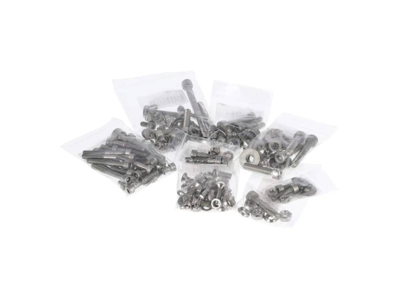 Set: Zylinderschrauben, Innensechskant in Edelstahl für komplettes Fahrzeug - für Simson Schwalbe KR51 von AKF