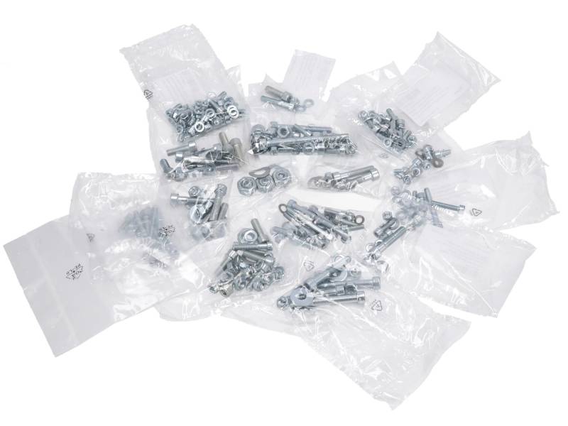 AKF Set: Zylinderschrauben, Innensechskant verzinkt, für komplettes Fahrzeug - für Simson SR50, SR80 von AKF