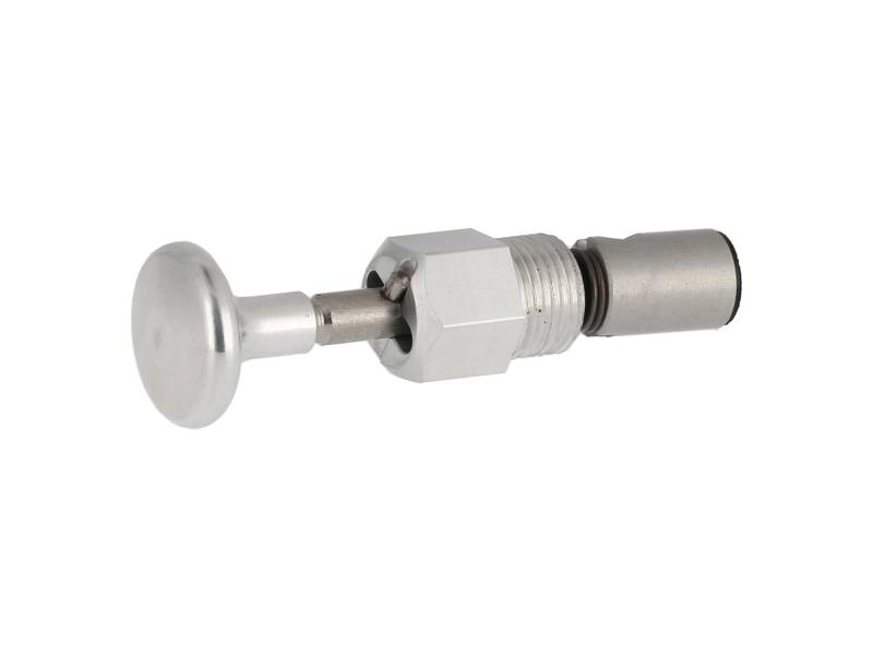 Starterkolben Tuning MZ, mit Arretierung, Aluminium Natur von AKF