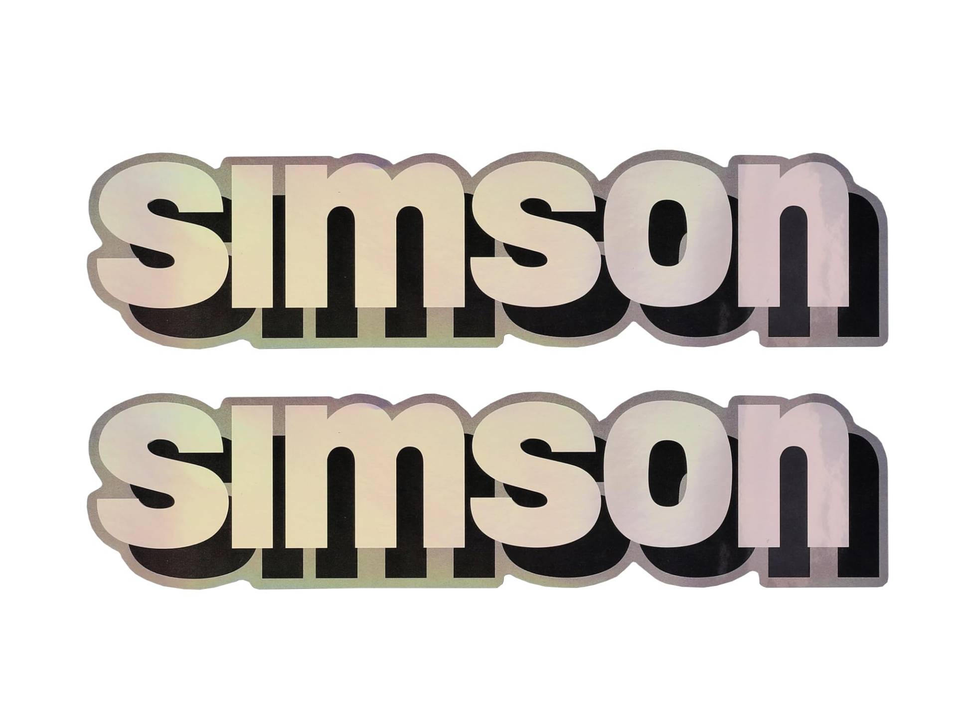 Set: Klebefolie Tank Simson - Hologramm Set: Klebefolie Tank Simson - Hologramm von AKF