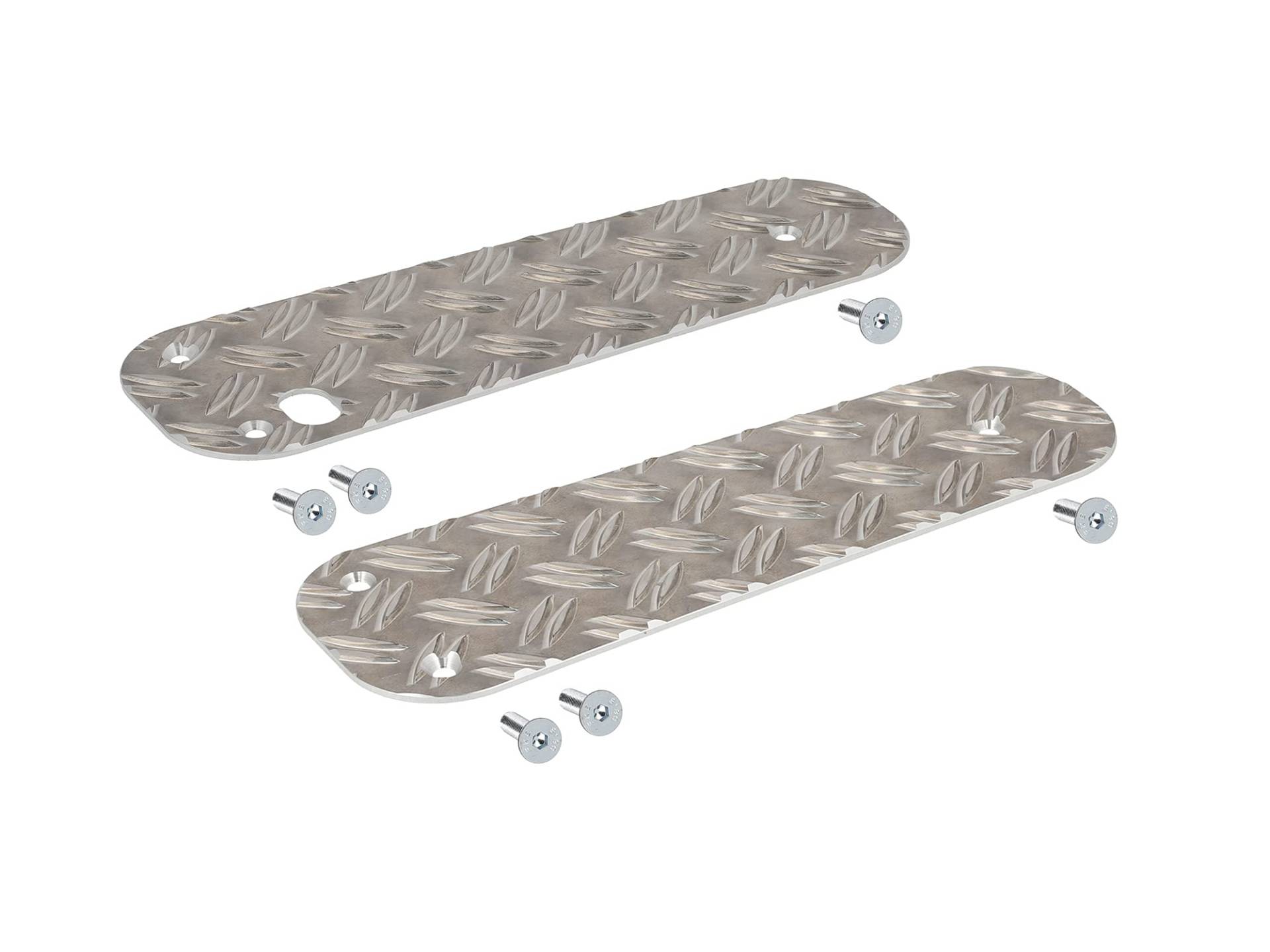 Set: Trittbrett links + rechts, Aluminium-Riffelblech - für Simson Schwalbe KR51 Set: Trittbrett links + rechts, Aluminium-Riffelblech - für Simson Schwalbe KR51 von AKF