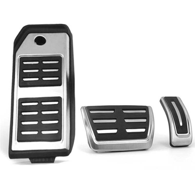 Auto Pedalauflagen Für Cayenne 958 Für Cayenne 2011-2023 Auto Accelerator Kraftstoff Bremse Kupplung Pedal Abdeckung Auto Pedal Pad Abdeckung Bremse Pedalkappen(2018-2023 3PCS) von AKFMKSN