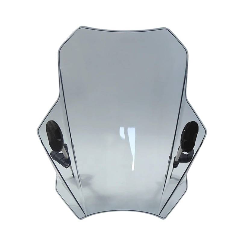 Motorrad Windschutzscheibe Für CB300F Für CB400F CB500F CB 300F 400F 500F / Motorrad Windschutzscheibe Spoiler Motorrad Spoilerscheibe(Light Grey) von AKFMKSN