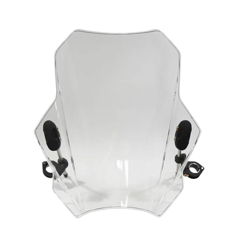 Motorrad Windschutzscheibe Für CB300F Für CB400F CB500F CB 300F 400F 500F / Motorrad Windschutzscheibe Spoiler Motorrad Spoilerscheibe(Transparent) von AKFMKSN