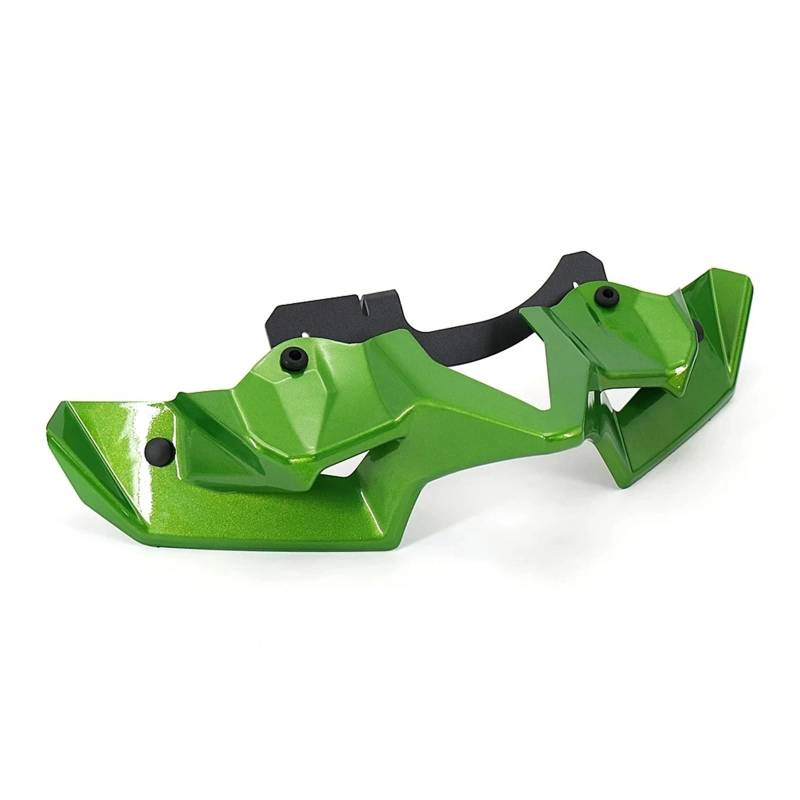 Motorrad Windschutzscheibe Für Kawasaki Für Z900 2021 2022 2023 2024/Motorrad Nackt Vorne Abtrieb Spoiler Winglet Aerodynamische Flügel Kit Spoiler Motorrad Spoilerscheibe(Green) von AKFMKSN