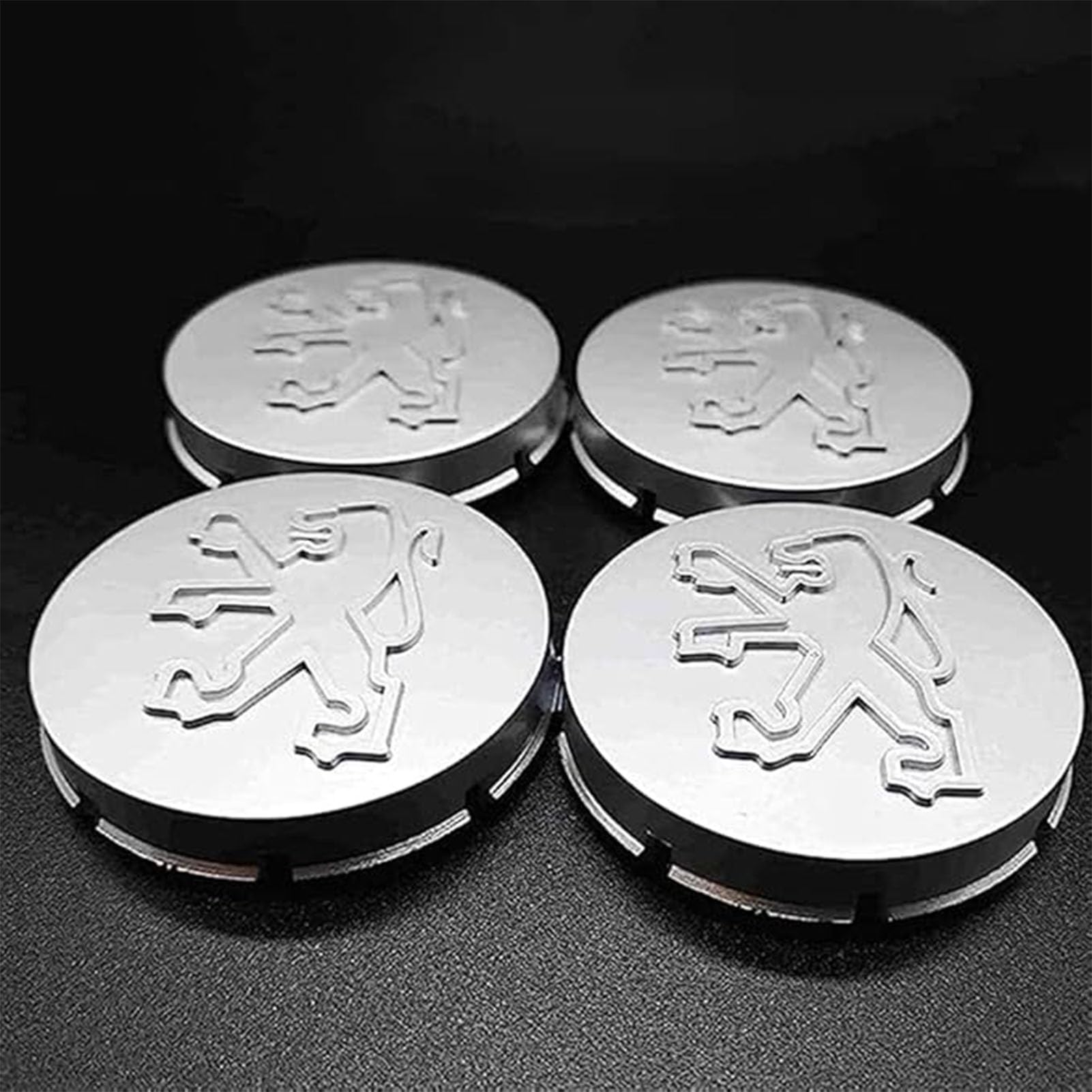 4 Stück Radnabenabdeckung, für Peugeot 205 GTI 1.9 60mm Radnabendeckel Felgenkappen Wasserdicht Staubdicht Felgendeckel Auto Zubehör,60mm 4 Stück Radnabenabdeckung, für Peugeot 205 GTI 1.9 60mm Radnabendeckel Felgenkappen Wasserdicht Staubdicht Felgendeckel Auto Zubehör,60mm von AKITDC