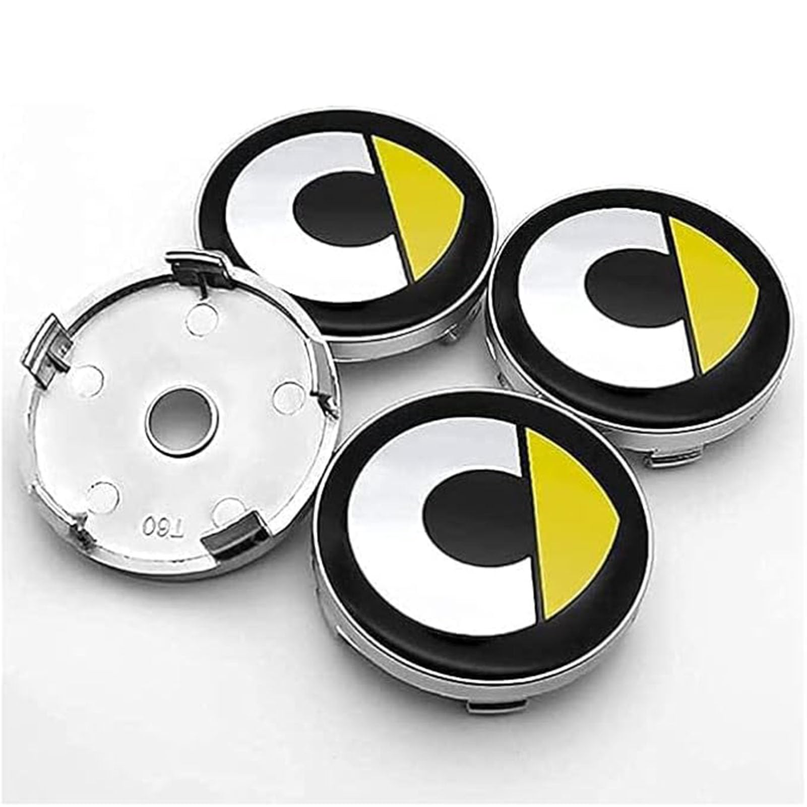 4 Stück Radnabenabdeckung, für Smart Fortwo Forfour 450 451 454 453 60mm Radnabendeckel Felgenkappen Wasserdicht Staubdicht Felgendeckel Auto Zubehör,60mm 4 Stück Radnabenabdeckung, für Smart Fortwo Forfour 450 451 454 453 60mm Radnabendeckel Felgenkappen Wasserdicht Staubdicht Felgendeckel Auto Zubehör,60mm von AKITDC