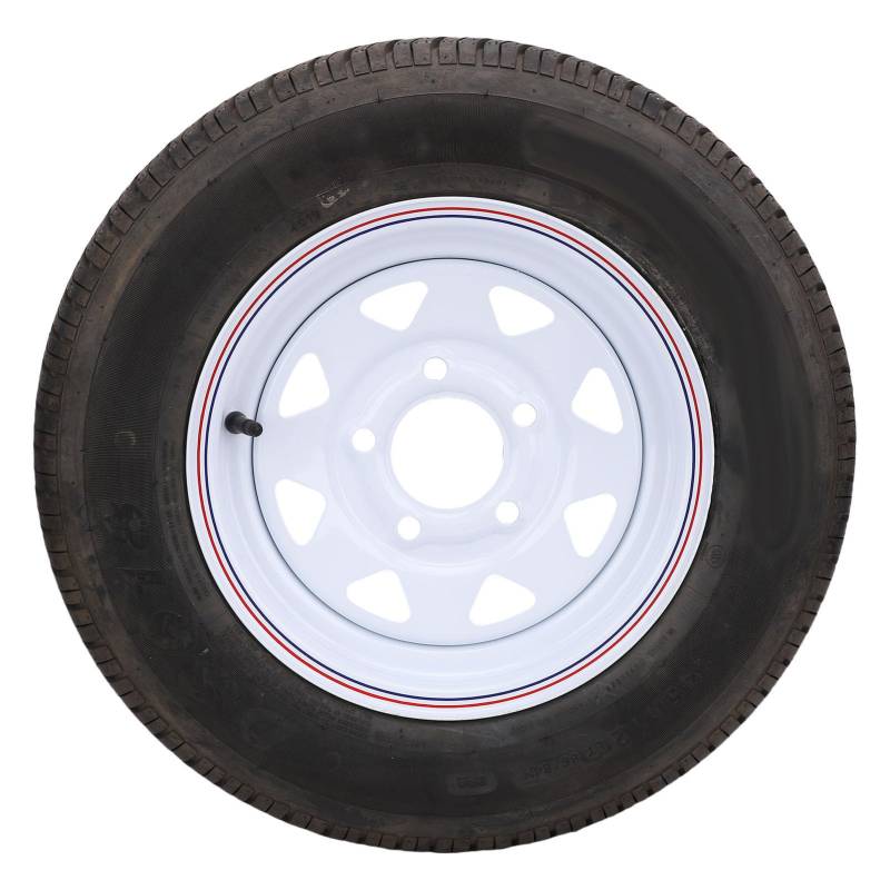12 -Zoll -Anhängerreifen mit Rand 5 Löcher 145R12LT Wear Profess Gummi Ersatzreifen für Frachtanhänger Bootsanhänger Marine Anhänger Reifen von AKLOSIPY