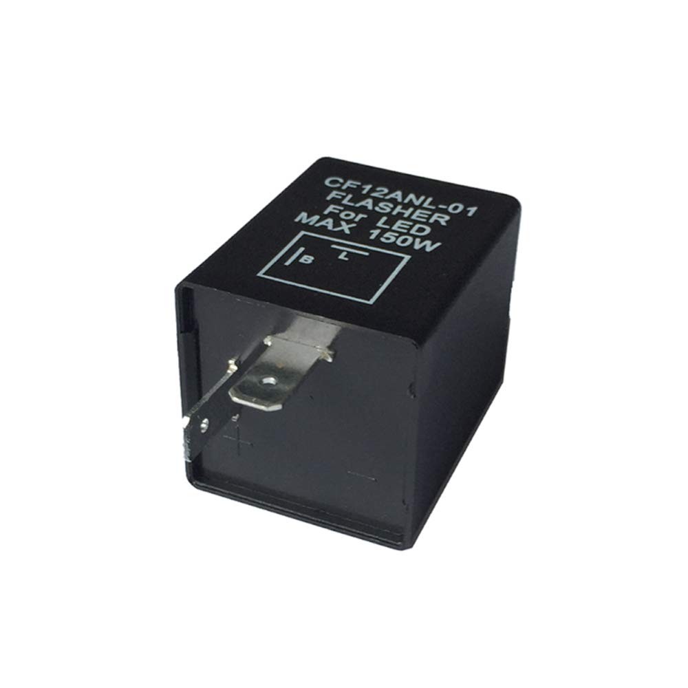 AKLOSIPY Electronic Flasher Relay Blins Signal Relay LED -Flasher -Relais 12VDC 20A 2 Anschlüsse mit Hoher Haltbarkeit für Hyperflash -Problemfix AKLOSIPY Electronic Flasher Relay Blins Signal Relay LED -Flasher -Relais 12VDC 20A 2 Anschlüsse mit Hoher Haltbarkeit für Hyperflash -Problemfix von AKLOSIPY