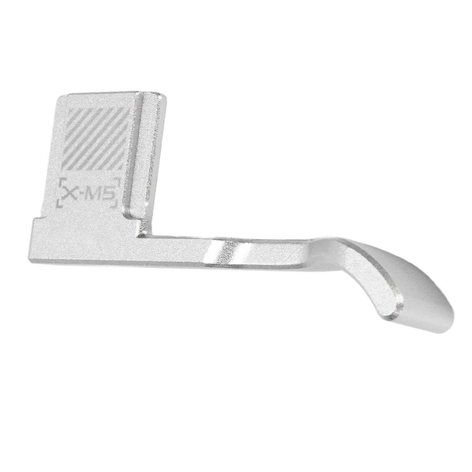 Kamera -Daumen -up -Griff für XM5 mit Heißschuhabdeckung, Anti -Slip -Aluminium -Legierungsgriff, Verschlussfreisetzung, Fotografiezubehör, Ergonomisches Design, Leicht und (Silver) von AKLOSIPY