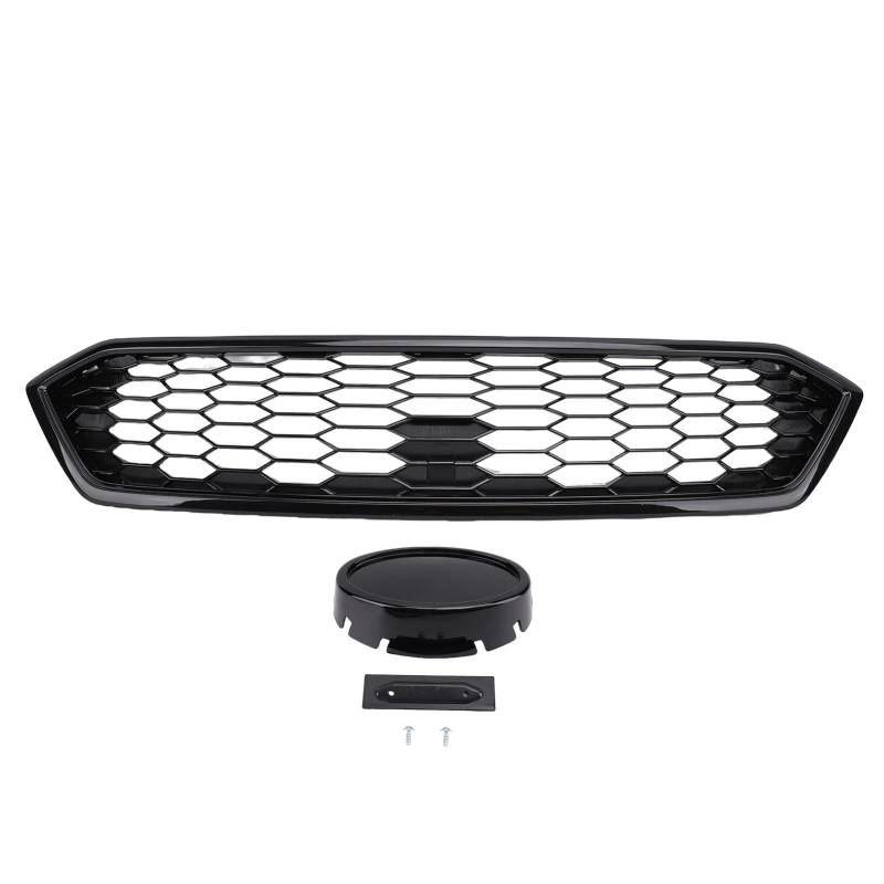 Vordere Stoßfänger Kühlergrill Vorderer Untergrill Wache Vordere Stoßfänger Lower Kühlergrill Stoßdichter ABS -Ersatz für WRX STI 2018 Bis 2021 mit Stilvollem Design Easy von AKLOSIPY