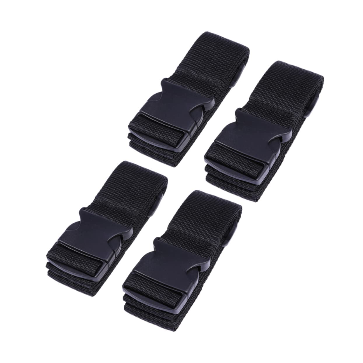 AKOOSY 4 Stück Gurt Packband Reisezubehör Gürtel Verpackung Fester Riemen Gepäckband fahrradtasche gepäckträger Rucksackschnalle Kompressionsriemen Schnallenbänder Bündelband Schwarz AKOOSY 4 Stück Gurt Packband Reisezubehör Gürtel Verpackung Fester Riemen Gepäckband fahrradtasche gepäckträger Rucksackschnalle Kompressionsriemen Schnallenbänder Bündelband Schwarz von AKOOSY