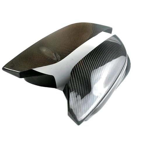 Auto Rückspiegel Kappe Auto Real Carbon Fiber Rückspiegel Abdeckung Trim Für M3 M4 G80 G82 G83 2021-2023 Rückspiegel Gehäuse Auto Teile von AKOUFALL