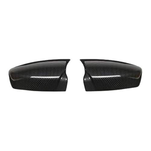 Auto Rückspiegel Kappe Für Mazda 3 Für Axela 2014-2019 Auto Styling 1 Paar Rückspiegel Abdeckung Kappe Spiegel Gehäuse Abdeckung Rück Kappe(Carbon fiber pattern) von AKOUFALL